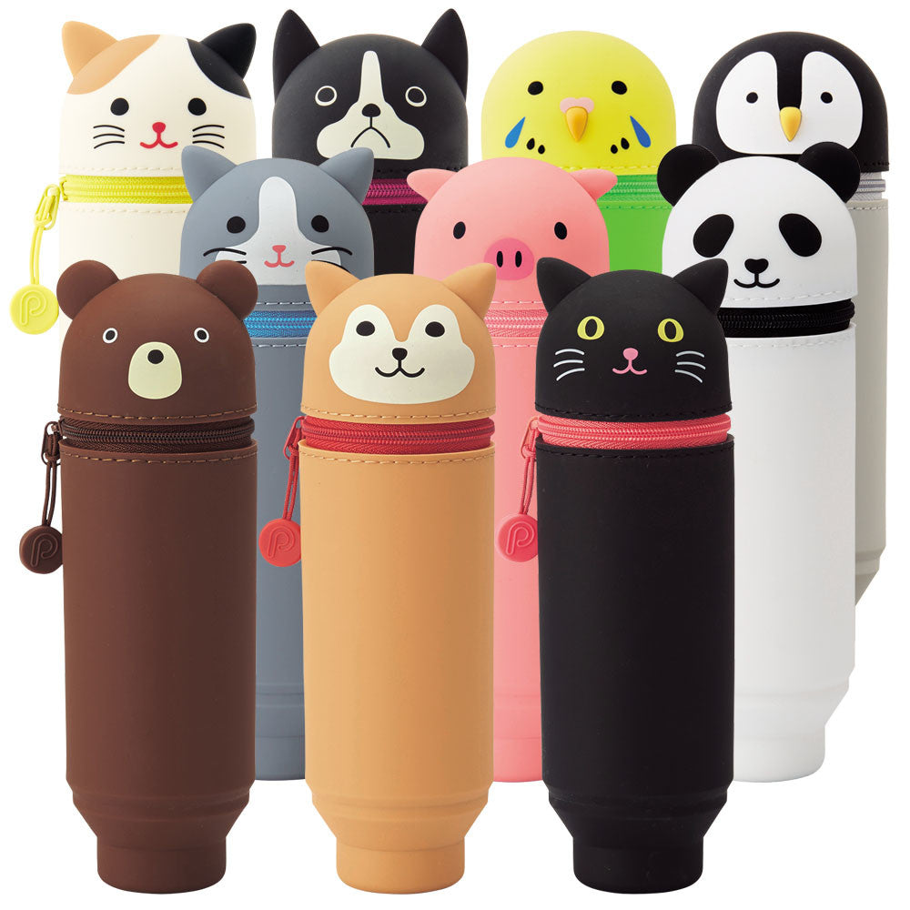 日本人氣 PuniLabo 動物造型筆袋 (伸縮型)